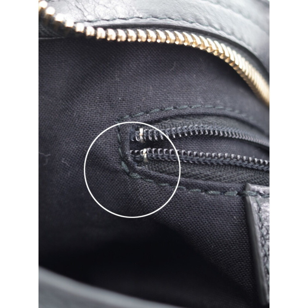 Balenciaga Crossbody City Black Bag Perforated 2way - Picture 7 of 9